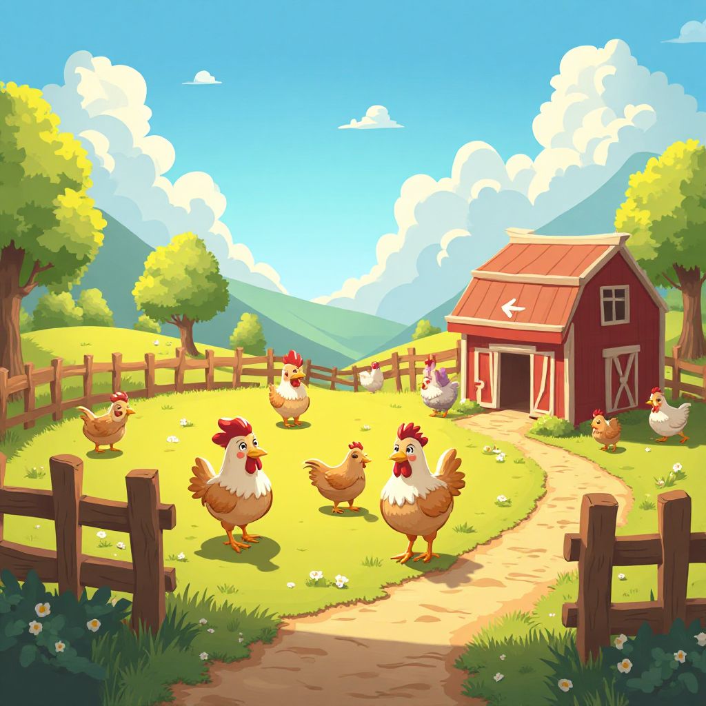 Pantalla principal de Chicken Camino